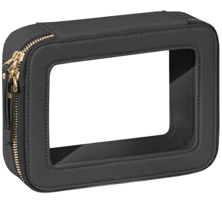 Elegant Cosmetic Bag with Window Kalsten