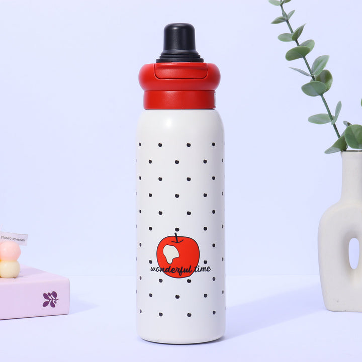 Women's thermo water bottle with non-slip grip and unique design Kalsten