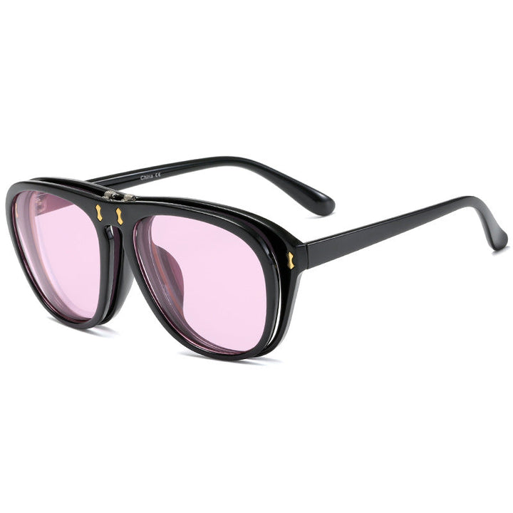 Women's modern oversized sunglasses with unique tortoise design Kalsten