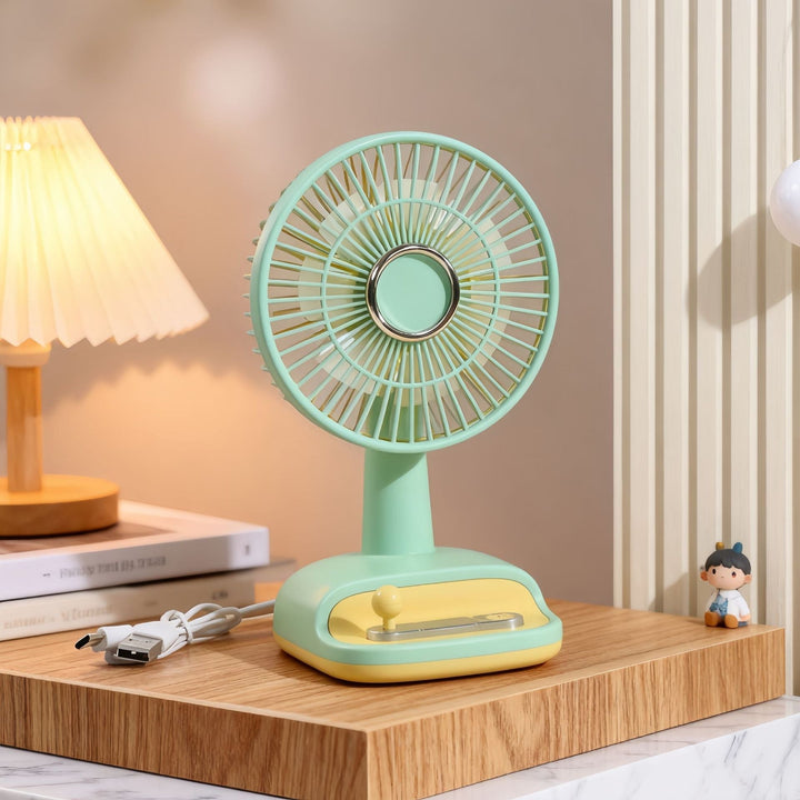 Ladies Mini Fan with USB Connection and Variable Tilt Mechanism Kalsten