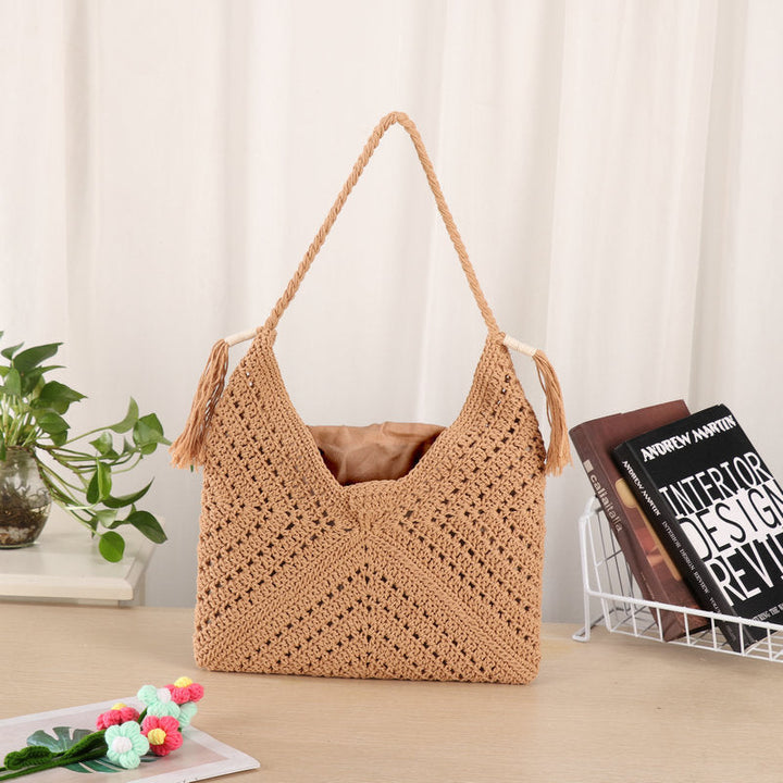 Handmade Macrame Shopper Bag Kalsten