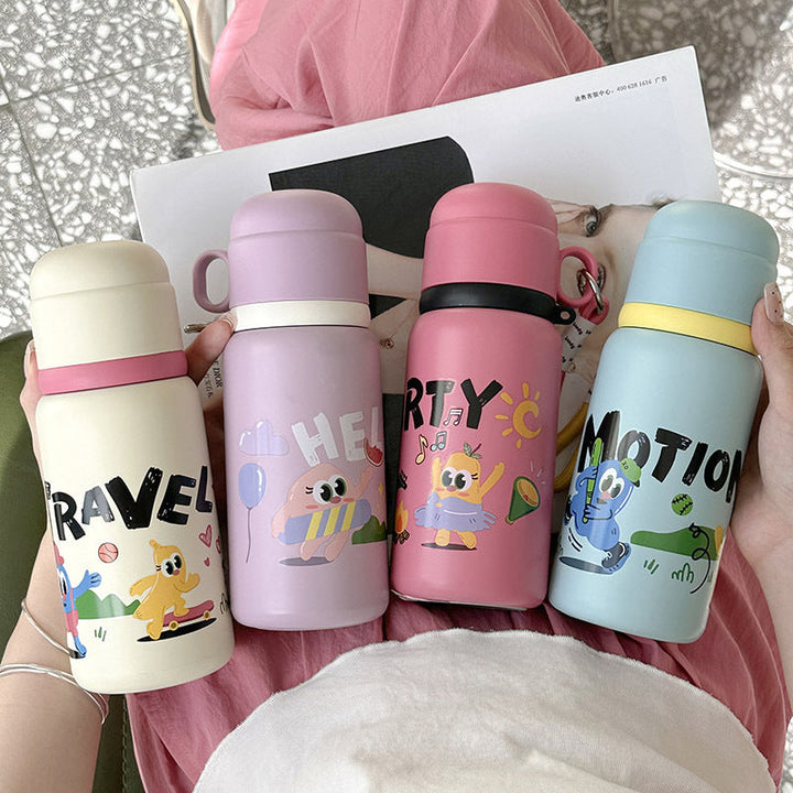Women's Insulated Bottle with Cheerful Animal Design Kalsten