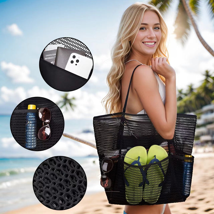 Women's practical mesh shopping bag Kalsten