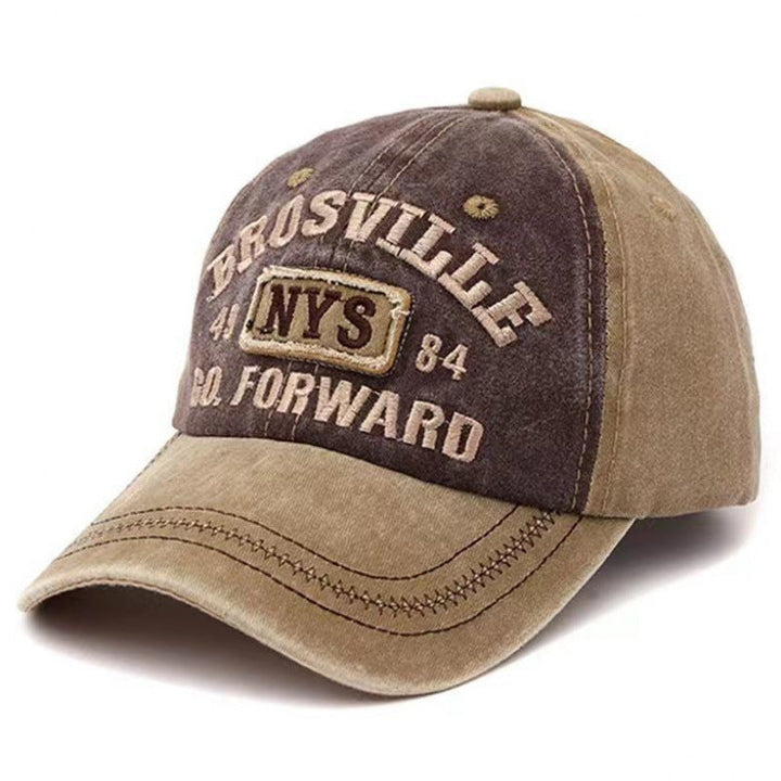 Men's Distressed Vintage-Inspired Baseball Cap Kalsten