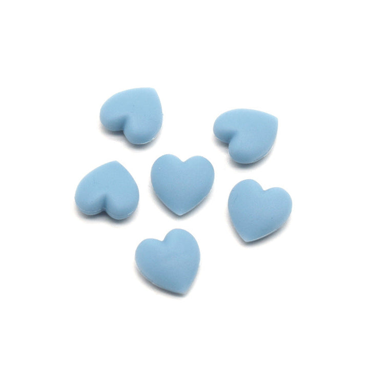 Decorative Heart Shaped Rubber Charms Kalsten