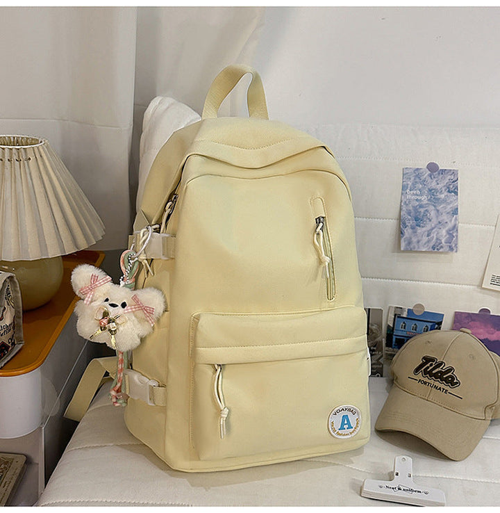 Minimalist Multi-Pocket School Backpack