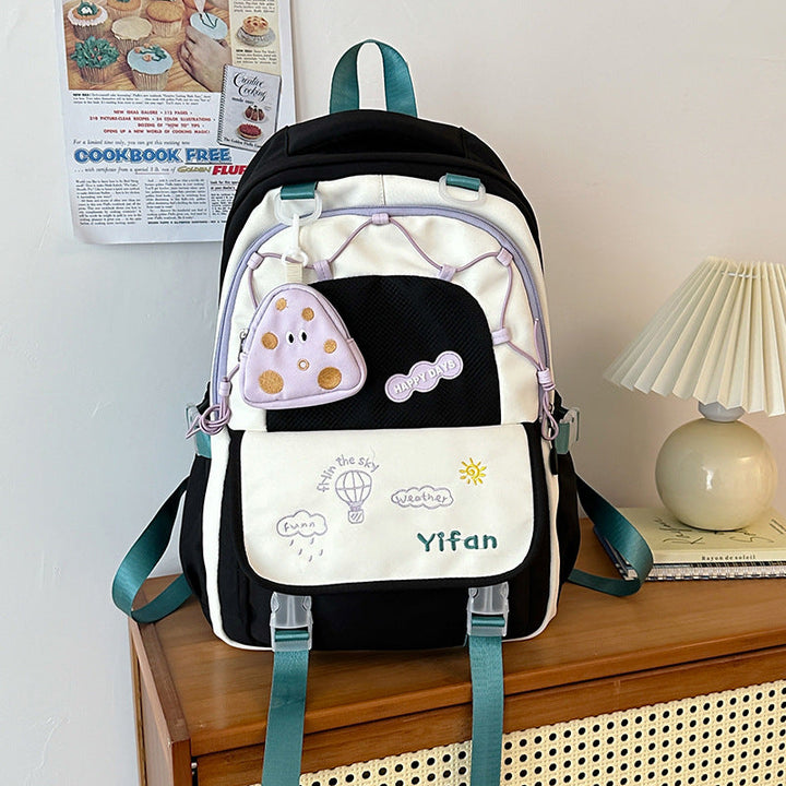 Playful Character Design School Backpack Kalsten