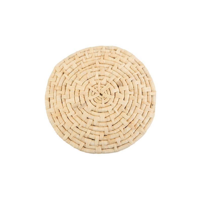 Handwoven Decorative Coaster Set Acalora