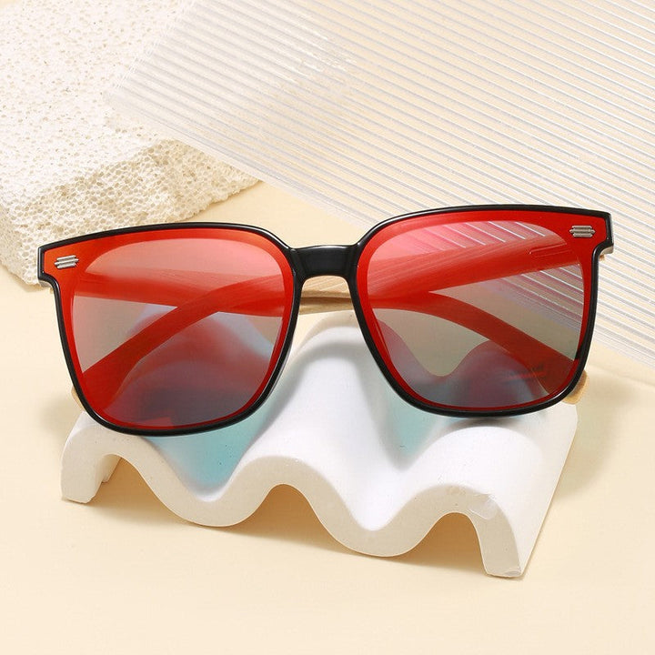 Women's Fashion Sunglasses with Bamboo Frames and Polarized Lenses Kalsten