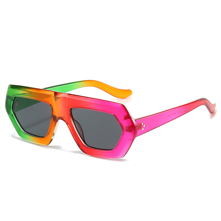 Women's fashionable optical glasses in extravagant hexagon design Kalsten
