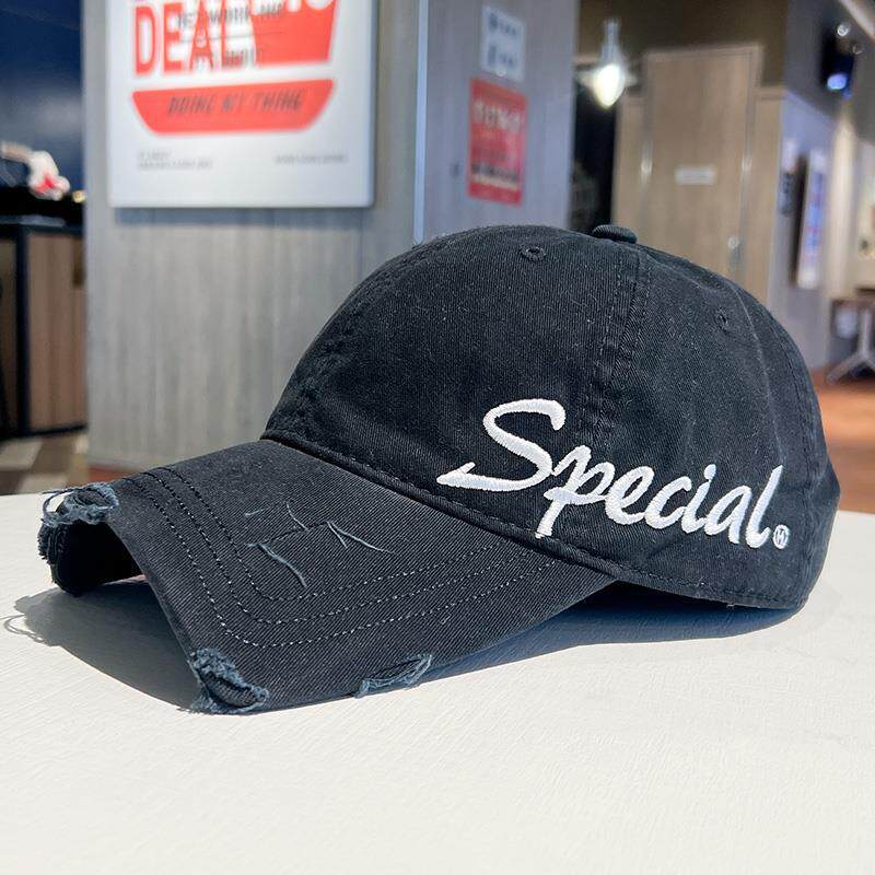 Unisex Distressed Cotton Dad Cap Kalsten