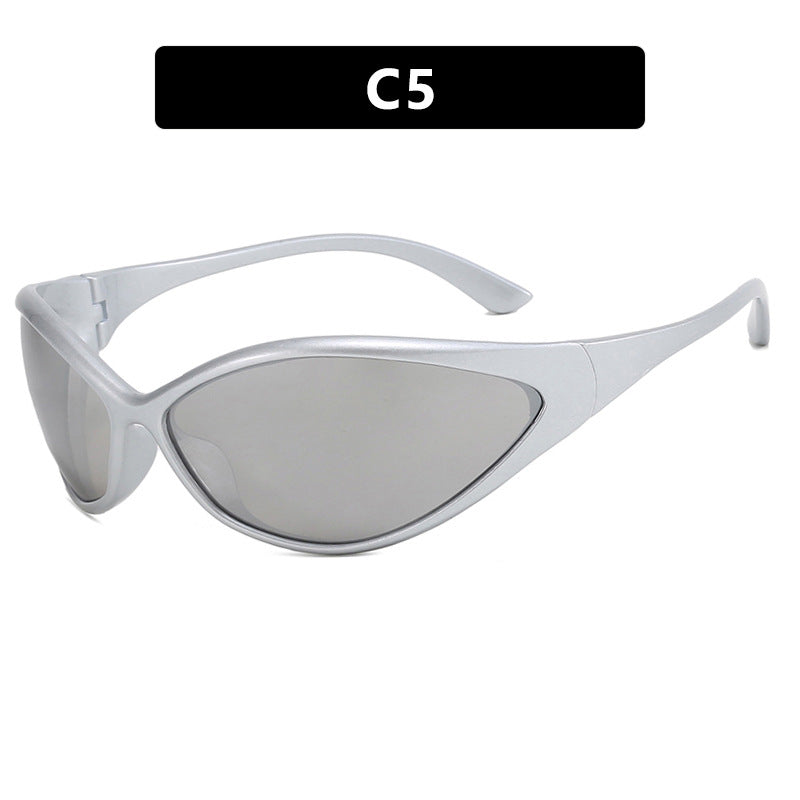 Women's sporty sunglasses with aerodynamic shape and UV protection Kalsten
