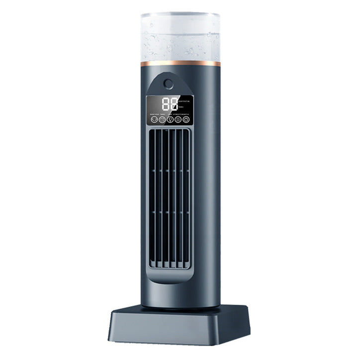 Cooling oscillating tower humidifying fan with LED display and remote Kalsten