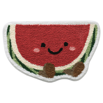 Cute Tomato-Shaped Bath Mat Acalora