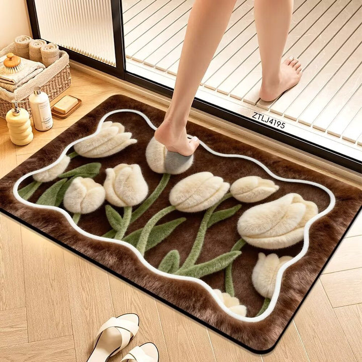Decorative Bath Mat Kalsten
