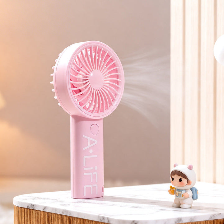 Women's Portable Hand Fan with USB Charging Function and Ergonomic Design Kalsten 1782398222