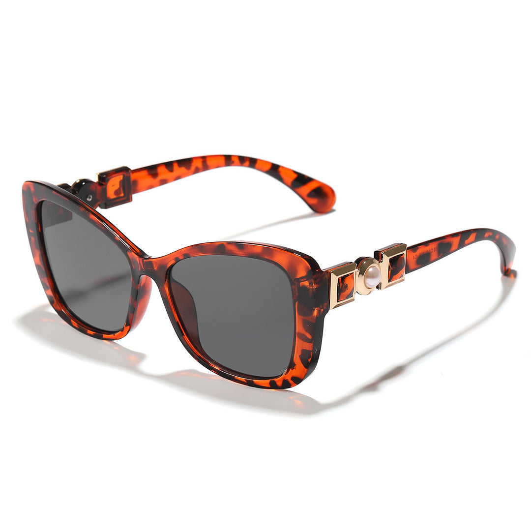 Women Cat-Eye Sunglasses with Elegant Metal Decoration Kalsten