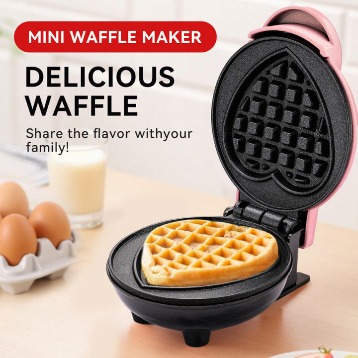 Heart-Shaped Mini Waffle Maker Kalsten