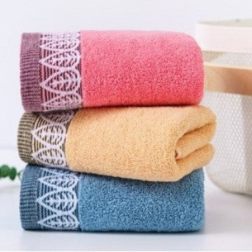 Women Cotton Bath Towel with Fine Border Kalsten