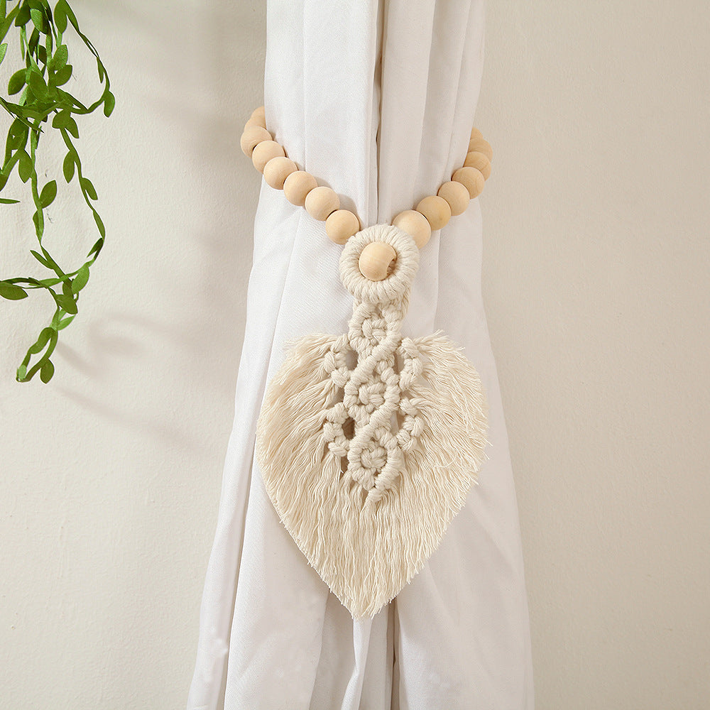Macrame Curtain Tieback Holder Acalora