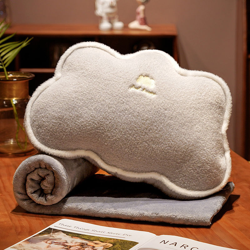 Comfortable plush pillow with ergonomic shape Kalsten