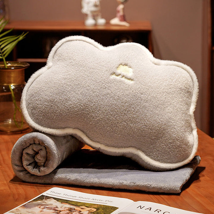 Comfortable plush pillow with ergonomic shape Kalsten