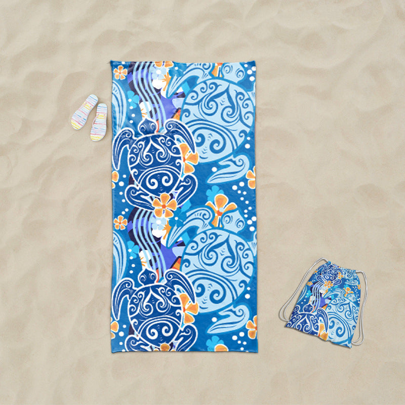 Beach towel with exclusive sea turtle motif Kalsten