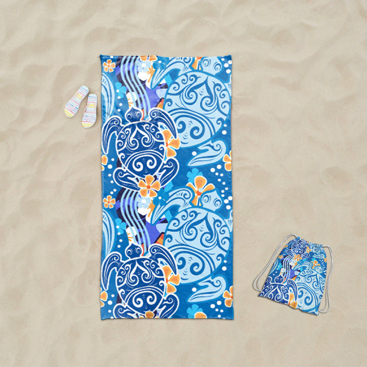 Beach towel with exclusive sea turtle motif Kalsten