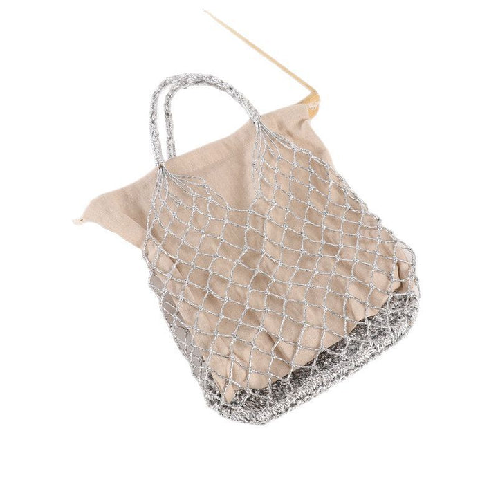 Multifunctional mesh tote bag with lining Kalsten