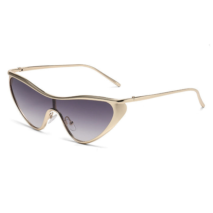 Women's futuristic oversized sunglasses with striking design Kalsten