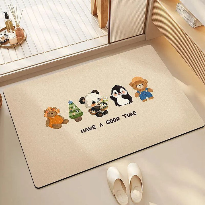 Welcome Home Cartoon Area Rug Kalsten