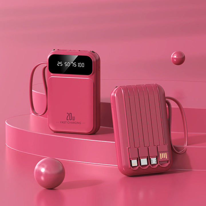 Portable power bank with intelligent fast charging technology and multifunctional design Kalsten