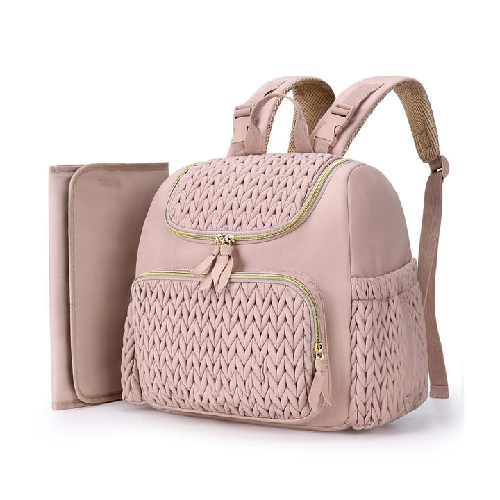 Women's Fashion Backpack with Woven Design Kalsten