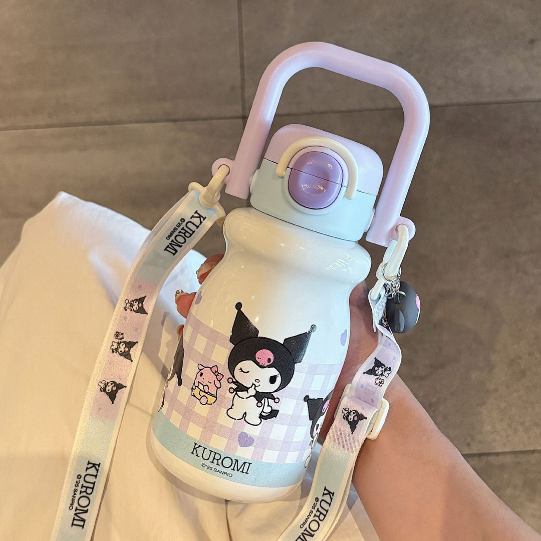 Women's water bottle with stylish Kuromi design Kalsten