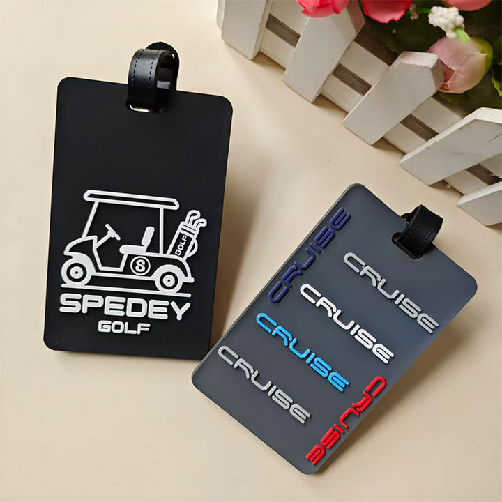 Unisex Luggage Tag with Original Golf Theme Kalsten