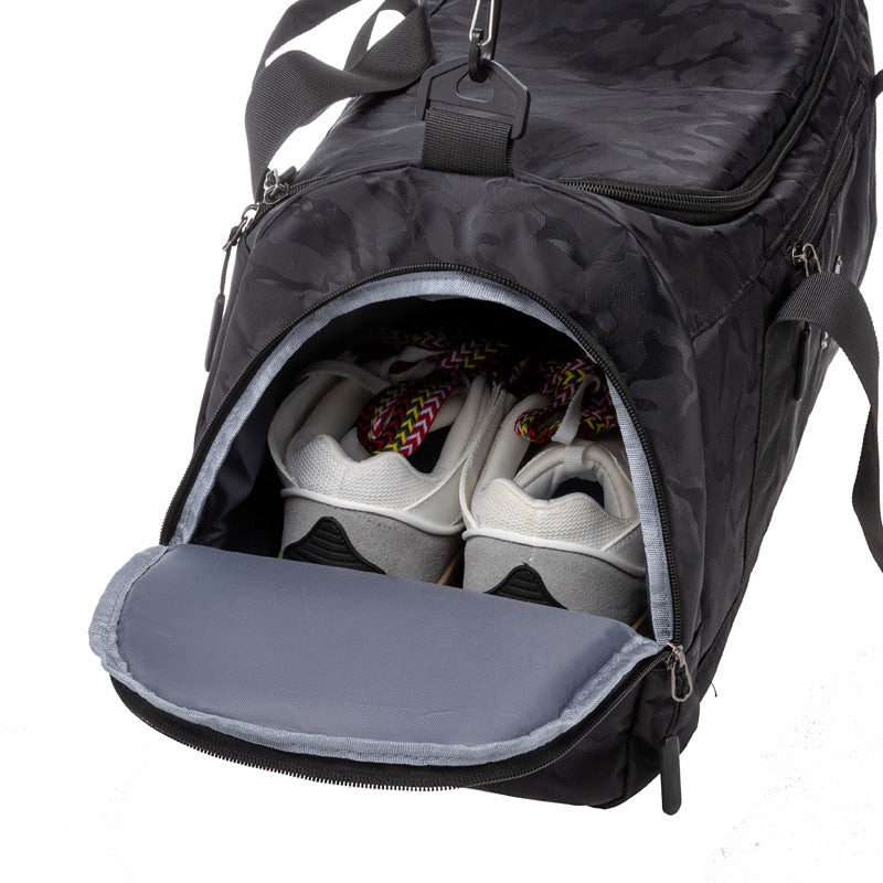 Sporty Travel Bag With Multifunctional Design Kalsten