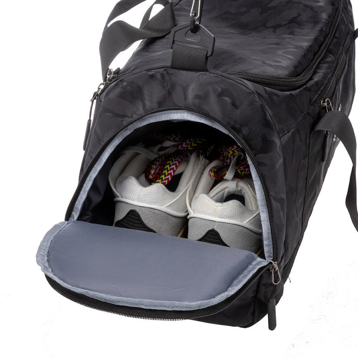Sporty Travel Bag With Multifunctional Design Kalsten