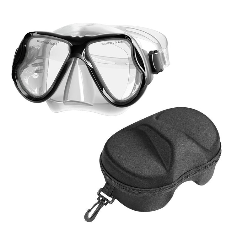 Diving mask with wide field of vision and comfortable wearing comfort Kalsten