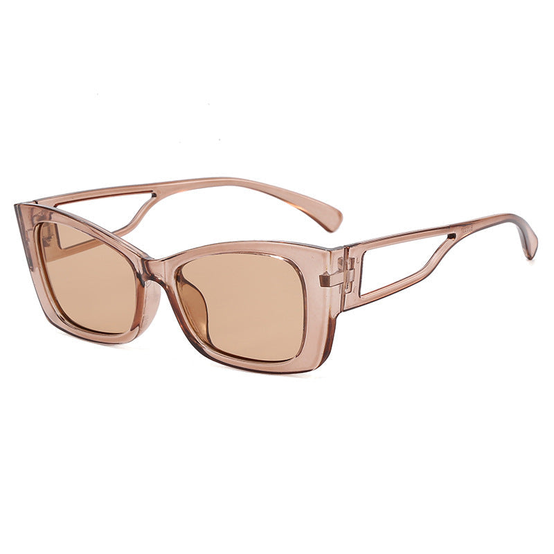 Ladies trendy geometric sunglasses with square frame Kalsten