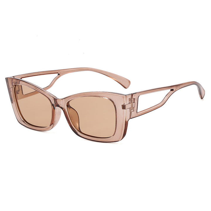 Ladies trendy geometric sunglasses with square frame Kalsten