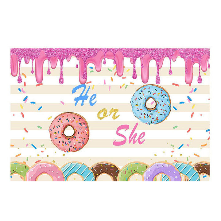 Children's Playful Donut-Themed Wall Art Kalsten