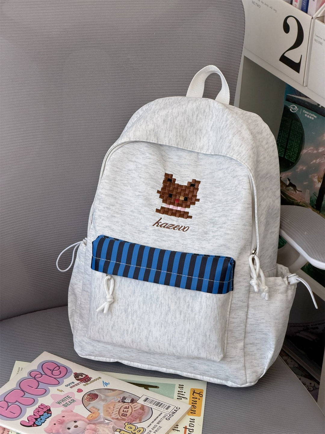 Cute Character-Inspired Mini School Backpack