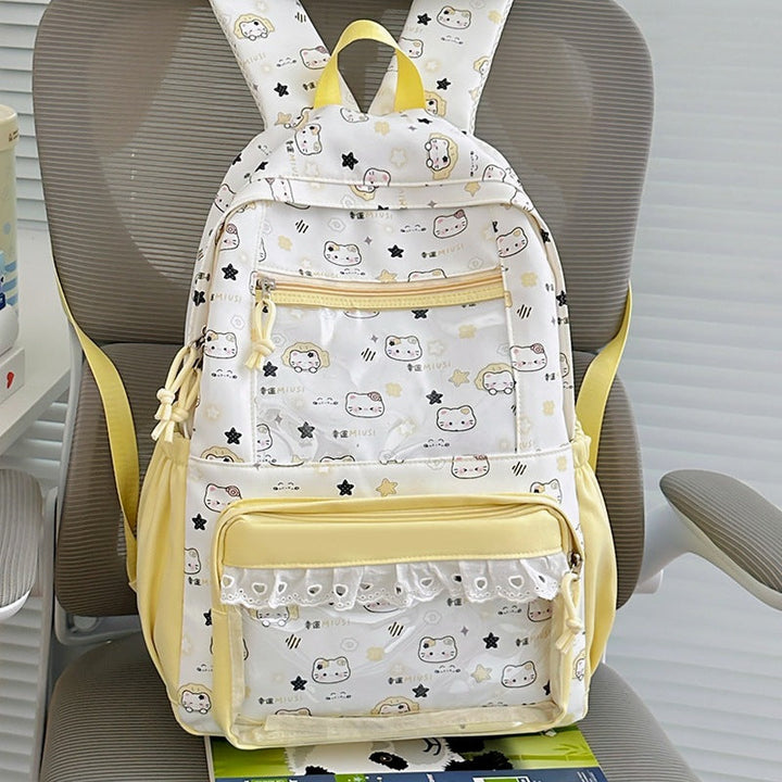 Cute Character-Themed School Backpack