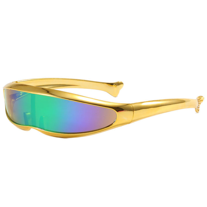 Women's sporty protective sunglasses with aerodynamic design Kalsten