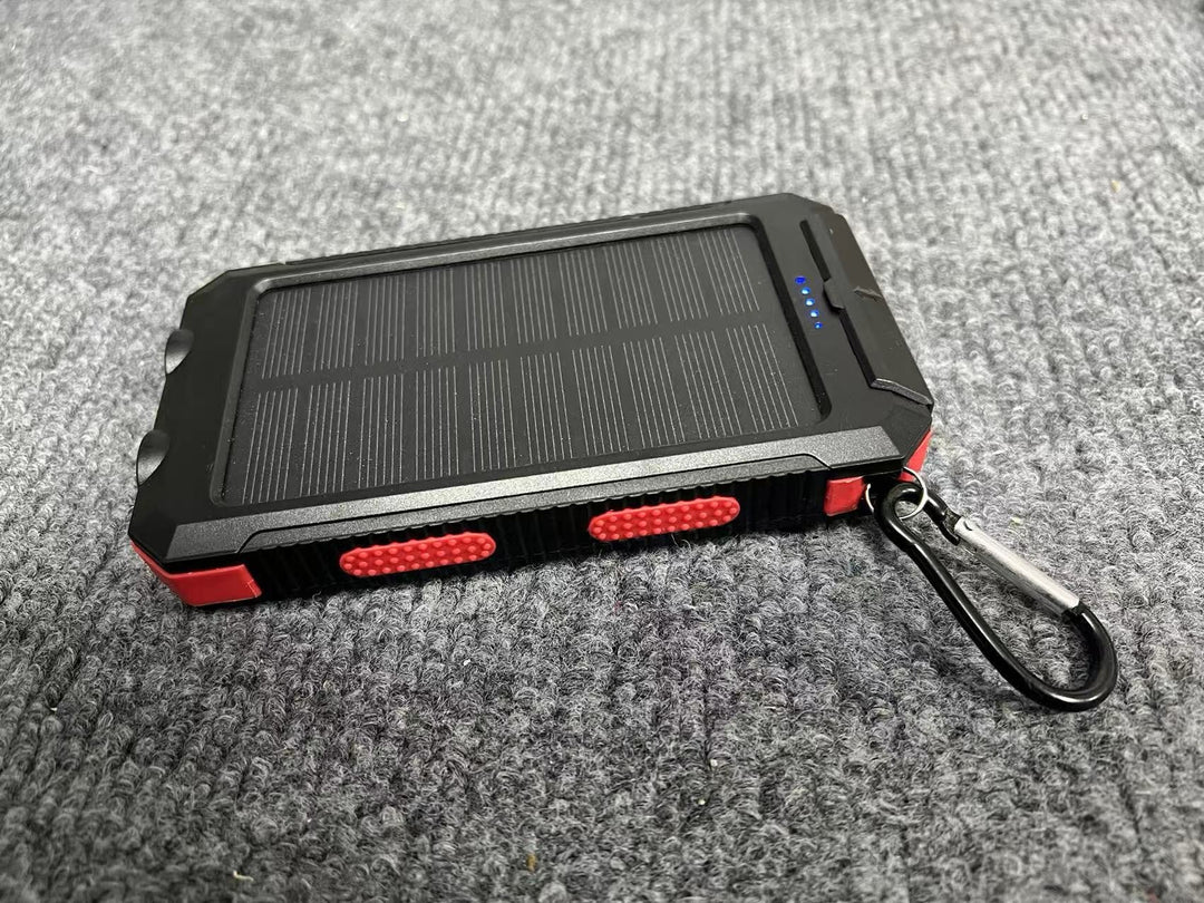 Portable solar power bank with integrated charging plug function Kalsten