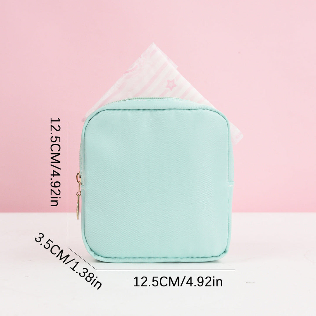 Cosmetic storage bag with fine stripe pattern Kalsten