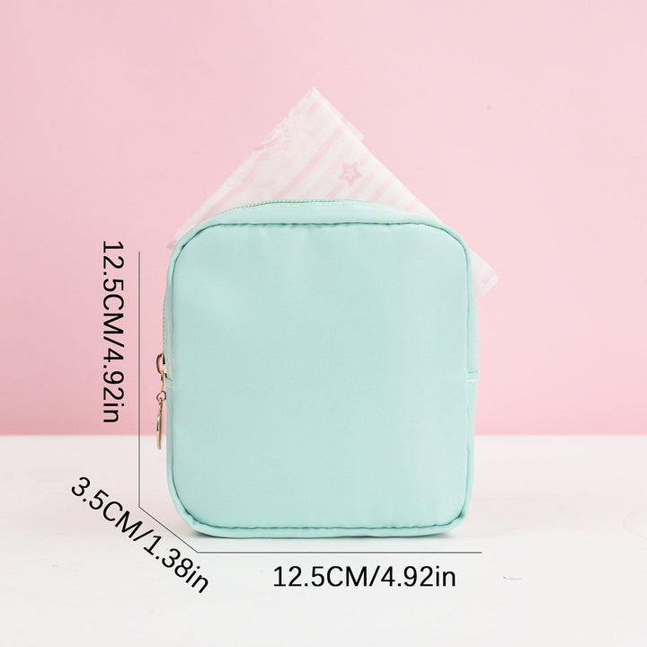 Cosmetic storage bag with fine stripe pattern Kalsten