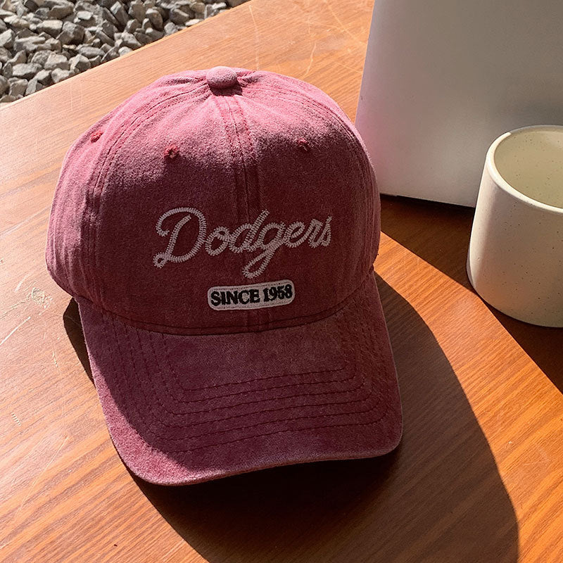 Women's Vintage-Inspired Cotton Baseball Cap Kalsten