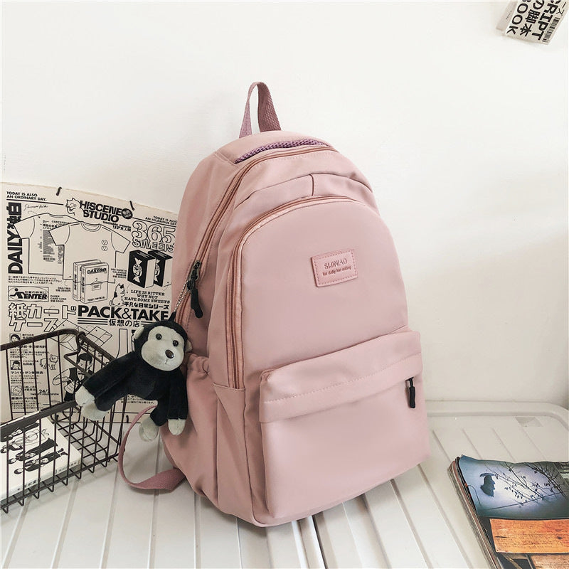 Multi-Pocket Functional School Backpack