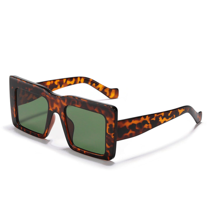 Women square sunglasses with transparent frame and UV protection Kalsten